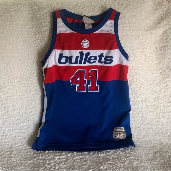 washington bullets wes unseld jersey